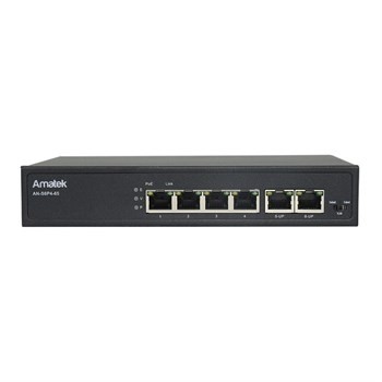 AN-S6P4-65 - 6-портовый 100 Мбит/с коммутатор с PoE+ до 65Вт