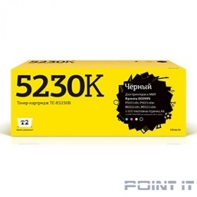 T2  TK-5230K Тонер-картридж для Kyocera ECOSYS M5521cdn/M5521cdw/P5021cdn/P5021cdw (2600 стр.) чёрный, с чипом