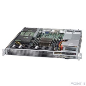 Корпус/ 1U, Support WIO MB, max MB size 12.3&quot; x 13&quot; and Proprietary MB 8&quot; x 13&quot;, Up to 2 x 2.5&quot; fixed with bracket, 400W Redundant, 2 full height expansion slot(s) , 1 low-profile expansion slot(s), 4