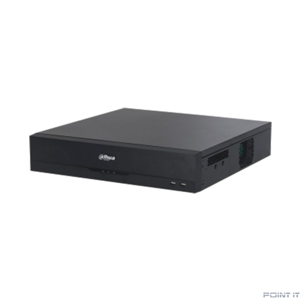 DAHUA DHI-NVR5832-EI 32-канальный IP-видеорегистратор, видеоаналитика, входящий поток до 384Мбит/с, 8 SATA до 16Тб