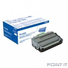 Brother TN-3520 Тонер-картридж, Black {HL-L6400DW, HL-L6400DWT, MFC-L6900DW, MFC-L6900DWT (20 000 стр.)}