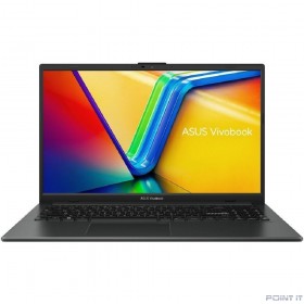 Ноутбук ASUS Vivobook Go 15 E1504FA-BQ1034 [90NB0ZR2-M01U80]  Mixed Black 15.6&quot; {FHD Ryzen 5 7520U/16GB/SSD512GB/AMD Radeon/Backlit/DOS}