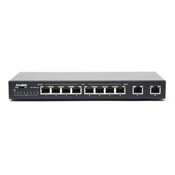AN-S10P8G-120 - 10-портовый 1000 Мбит/с коммутатор с PoE+ до 120Вт