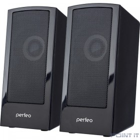 Perfeo колонки &quot;CALIBR&quot;, 2.0, мощность 2х3 Вт, чёрн, USB