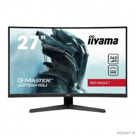 Монитор LCD IIYAMA 27&quot; G2766HSU-B1 {VA 1920x1080 165Hz 1ms 178/178 250cd 3000:1 8bit 2xHDMI2.0 2xDisplayPort1.4 2xUSB2.0 AMDFreeSync 2x2W VESA}