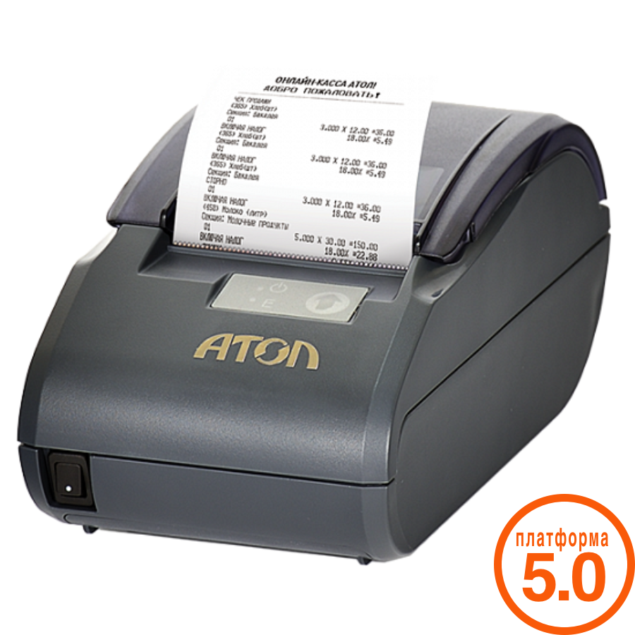 АТОЛ 30Ф+. Темно-серый. ФН 1.1М. USB. ДЯ. (5.0)
