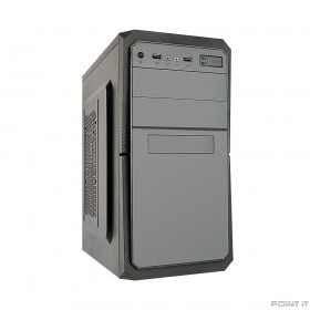 Exegate EX284027RUS Корпус Minitower BA-202 Black, mATX, &lt;без БП&gt;, 2*USB, Audio