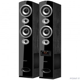 Ginzzu GM-328, Акустическая система 2.0, 2x100W/BT/USB/SD/FM/AUX/ДУ