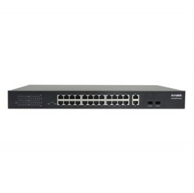 AN-S26P24-250 - 26-портовый 100/1000 Мбит/с коммутатор с PoE+ до 250Вт