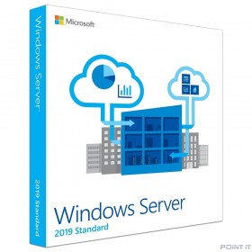 P73-07680 Microsoft Windows Server Standard 2019 English 64-bit Russia Only DVD 5 Clt 16 Core License