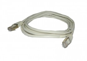 Патч-корд Technolink FTP4 cat.5е, 2.0м, BC, серый, литой коннектор