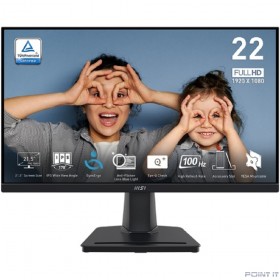 Монитор MSI 21.5&quot; PRO MP225 Black, 16:9, IPS, 1920x1080, 1ms, 250cd, 100Hz, 1xVGA, 1xHDMI