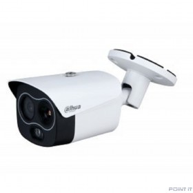 DAHUA DHI-TPC-BF1241-TB3F4-DW-S8 Двухспектральная тепловизионная IP-камера с ИИ, 1/2.7&quot; Progressive CMOS; объектив 4мм, неохлаждаемый FPA детектор 256x192, объектив 3.5мм, ИК до 30м, IP67