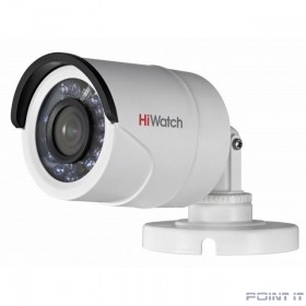 HiWatch DS-T200 (2.8 mm) Камера видеонаблюдения 2.8-2.8мм HD TVI цветная корп.:белый