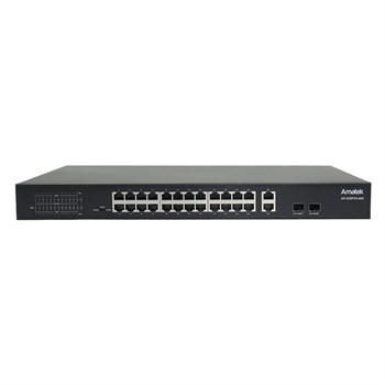AN-S26P24-400 - 26-портовый 100/1000 Мбит/с коммутатор с PoE+ до 400Вт