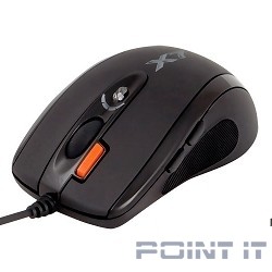 A-4Tech Мышь X(7)-710MK  Мини (черный) USB, 2000dpi, встр. память 16Кб, 1000ГЦ, 6 кнопок. [94402]