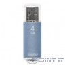 Smartbuy USB Drive 4GB V-Cut Blue (SB4GBVC-B)
