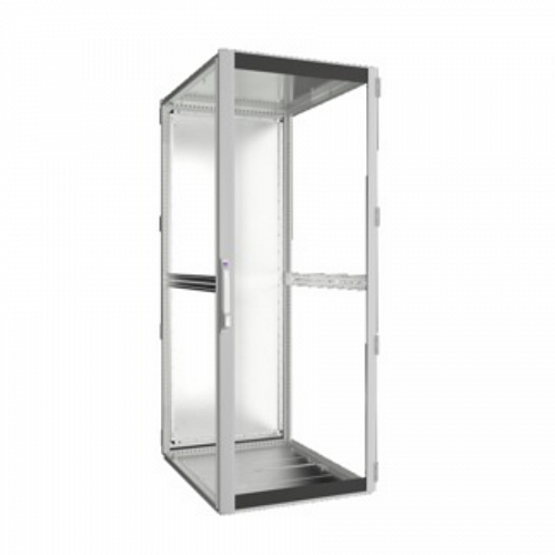 TS IT Шкаф 800х2000х1000 с обзорной и стальной дверью, без 19, IP55