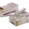 Коннектор RJ-45 Netko CKC (8p8c) cat.5е, для одножильного и многожильного кабеля (нож с 3-мя зубцами), 100шт.