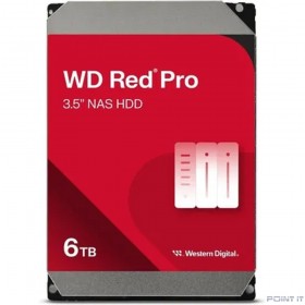 Жесткий диск WD SATA-III 6TB WD6005FFBX NAS Red Pro (7200rpm) 256Mb 3.5&quot;