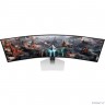 Монитор LCD Samsung 49" Odyssey G9 S49CG930SI серебристый [OLED Curved 5120x1440 240Hz 0.03ms HDMI DisplayPort]