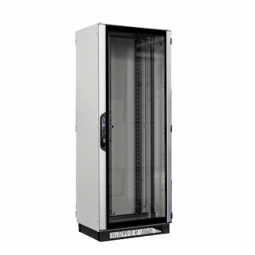 VX IT Шкаф 800x2000x1000 42U standard обзорная и глухая двери на вент.цоколе 100мм со стенками 19 профили спереди/сзади