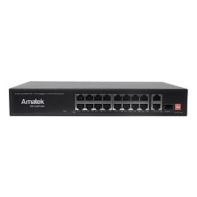 AN-S18P16A - 19-портовый 100/1000 Мбит/с коммутатор с PoE+ до 200Вт
