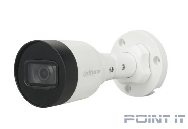 DAHUA DH-IPC-HFW1230S1P-0280B-S5 Уличная цилиндрическая IP-видеокамера 2Мп, 1/2.8” CMOS, объектив 2.8мм, ИК-подсветка до 30м, IP67, корпус: металл, пластик