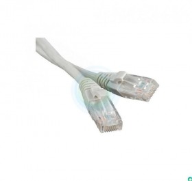 Патч-корд Netko СКС UTP4 cat.5e, 10.0м, BC, серый