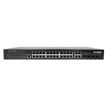 AN-SGM28P24-400 - 28-портовый гигабитный управляемый L2 коммутатор с PoE до 400Вт