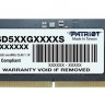 Модуль памяти для ноутбука SODIMM 8GB DDR5-5600 PSD58G560041S PATRIOT