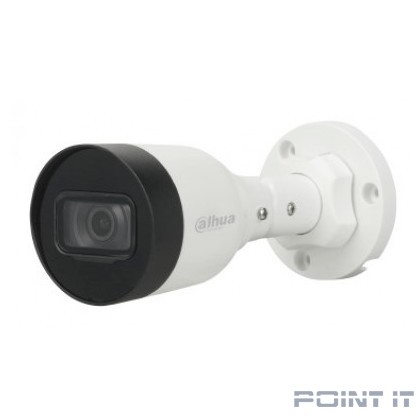 DAHUA DH-IPC-HFW1230S1P-0360B-S5 Уличная цилиндрическая IP-видеокамера 2Мп, 1/2.8” CMOS, объектив 3.6мм, ИК-подсветка до 30м, IP67, корпус: металл, пластик