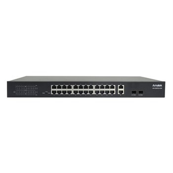 AN-S26P24-250 - 26-портовый 100/1000 Мбит/с коммутатор с HiPoE/PoE+ до 250Вт
