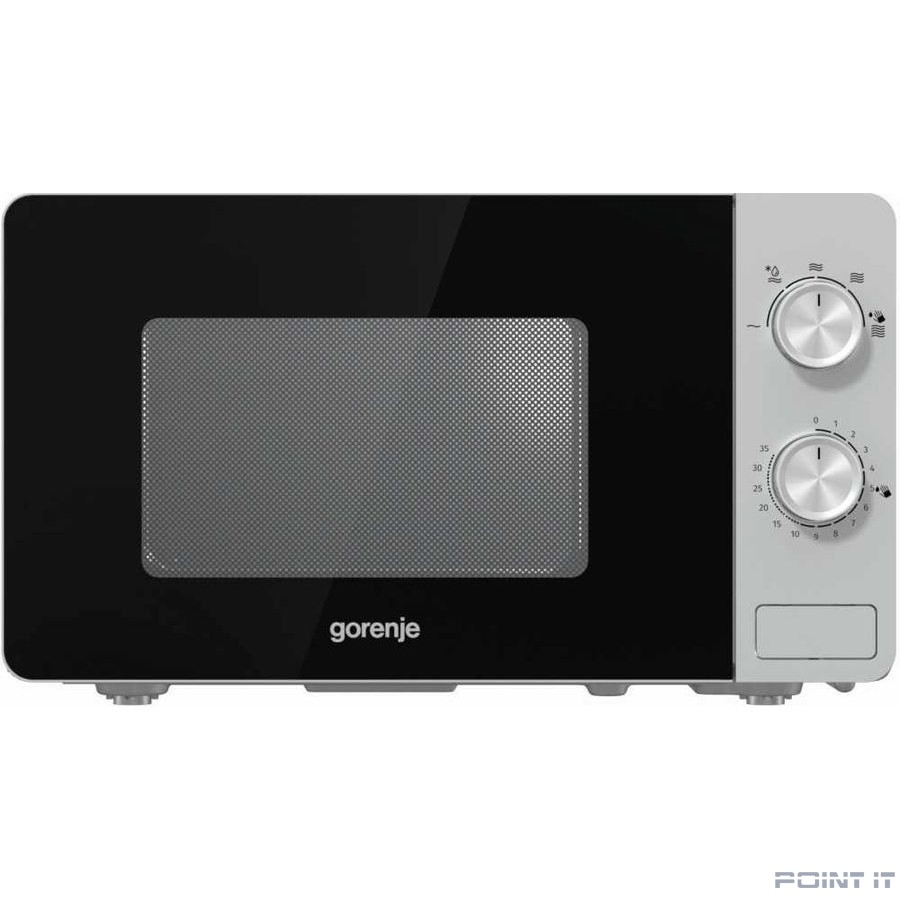 Gorenje MO20E1S Микроволновая печь 20л. 800 Вт (серебро)