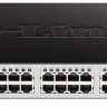 D-Link DGS-1210-28P/ME/B2A Управляемый коммутатор 2 уровня с 24 портами 10/100/1000Base-T и 4 портами 1000Base-X SFP (24 порта с поддержкой PoE 802.3af/802.3at (30 Вт), PoE-бюджет 193 Вт)