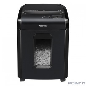 Fellowes Шредер Powershred 10M FS-4630601{DIN P-5, 2х15мм, 10лст., 19лтр., Safety Lock}, с микрорезкой 