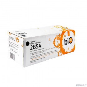 Bion CE285A Картридж для HP LaserJet P1102/ P1102w, черный (1600 стр) Белая коробка  [Бион]