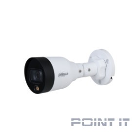 DAHUA DH-IPC-HFW1239SP-A-LED-0360B-S5 Уличная цилиндрическая IP-видеокамера Full-color 2Мп, 1/2.8” CMOS, объектив 3.6мм, LED-подсветка до 30м, IP67, корпус: металл