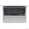 Ноутбук Apple MacBook Air 13 Late 2020 [MGN63LL/A] (КЛАВ.РУС.ГРАВ.) Space Grey 13.3'' Retina {(2560x1600) M1 8C CPU 7C GPU/8GB/256GB SSD/нужен переходник арт.11007065} (A2337 США)