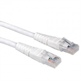 Патч-корд Technolink UTP4 cat 5e, 0.5м, ВС, белый