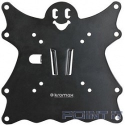 Kromax CASPER-200 black,  Кр. стал. наст. для TV 15&quot;-40&quot;, max 30 кг, 0 ст св., от ст. 21 мм, max VESA 200x200 мм.