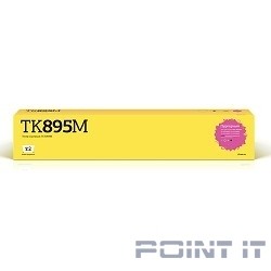 T2 TK-895M Тонер-картридж  (TC-K895M) для Kyocera FS-C8020/C8025/C8520/C8525 (6000 стр.) пурпурный, с чипом