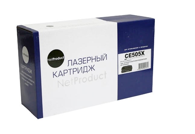 Картридж NetProduct (N-CE505X) для HP LJ P2055/P2050/Canon №719H, 6,5K