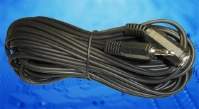 Удлинитель для наушников гнездо 3.5 мм стерео-штекер 3.5 мм стерео (7м), Netko