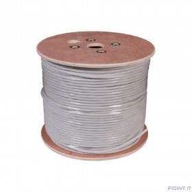 Rexant (01-1011-R) Кабель U/UTP, CAT 5е, PVC, 10x2x0,48мм, внутренний, серый, РФ