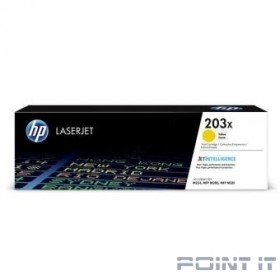 HP CF542X Картридж 203X Yellow {CLJ Pro MFP M254/280/281} (2500 стр)