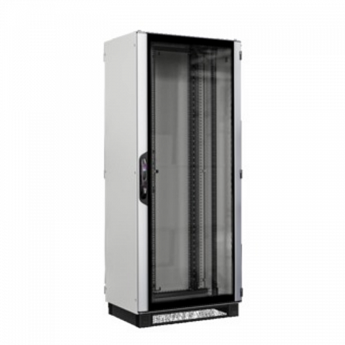 VX IT Шкаф 800x1200x800 24U standard обзорная и глухая двери на вент.цоколе 100мм со стенками 19 рамы спереди/сзади