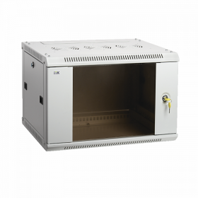  					ITK Шкаф LINEA W 6U 600x600 мм дверь стекло, RAL7035				 