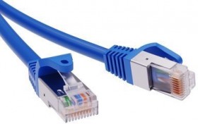 Патч-корд Netko СКС UTP4 cat.5e, 2.0м, литой коннектор, синий