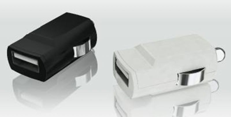 Автомобильное зарядное устройство USB, 1 порт, 5В, выходная сила тока 1А, 40*20*15мм, черный, модель СС350B, блистер, Netko РАСПРОДАЖА